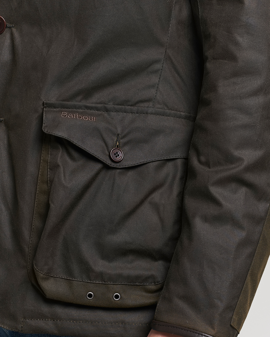 Herr | Jackor | Barbour Heritage | Barbour Lifestyle Beacon Sports Jacket Olive