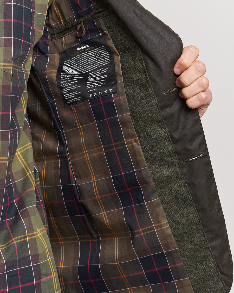 Herr | Jackor | Barbour Heritage | Barbour Lifestyle Beacon Sports Jacket Olive