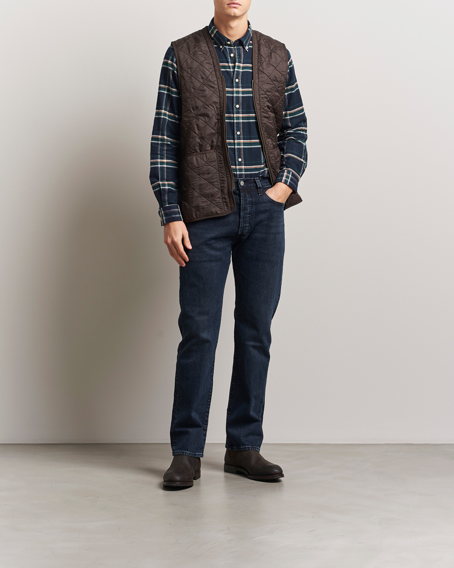 Herr | Västar | Barbour Lifestyle | Quilt Waistcoat/Zip-In Liner Brown