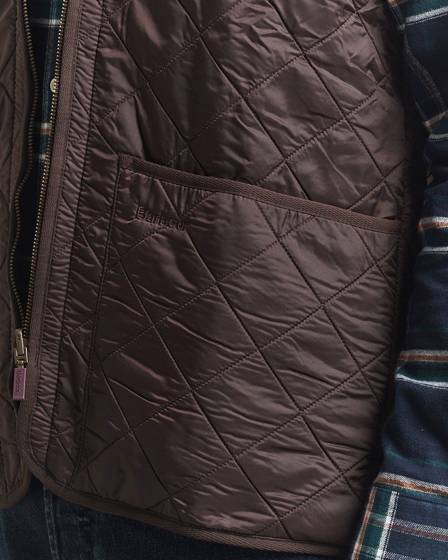 Herr | Västar | Barbour Lifestyle | Quilt Waistcoat/Zip-In Liner Brown