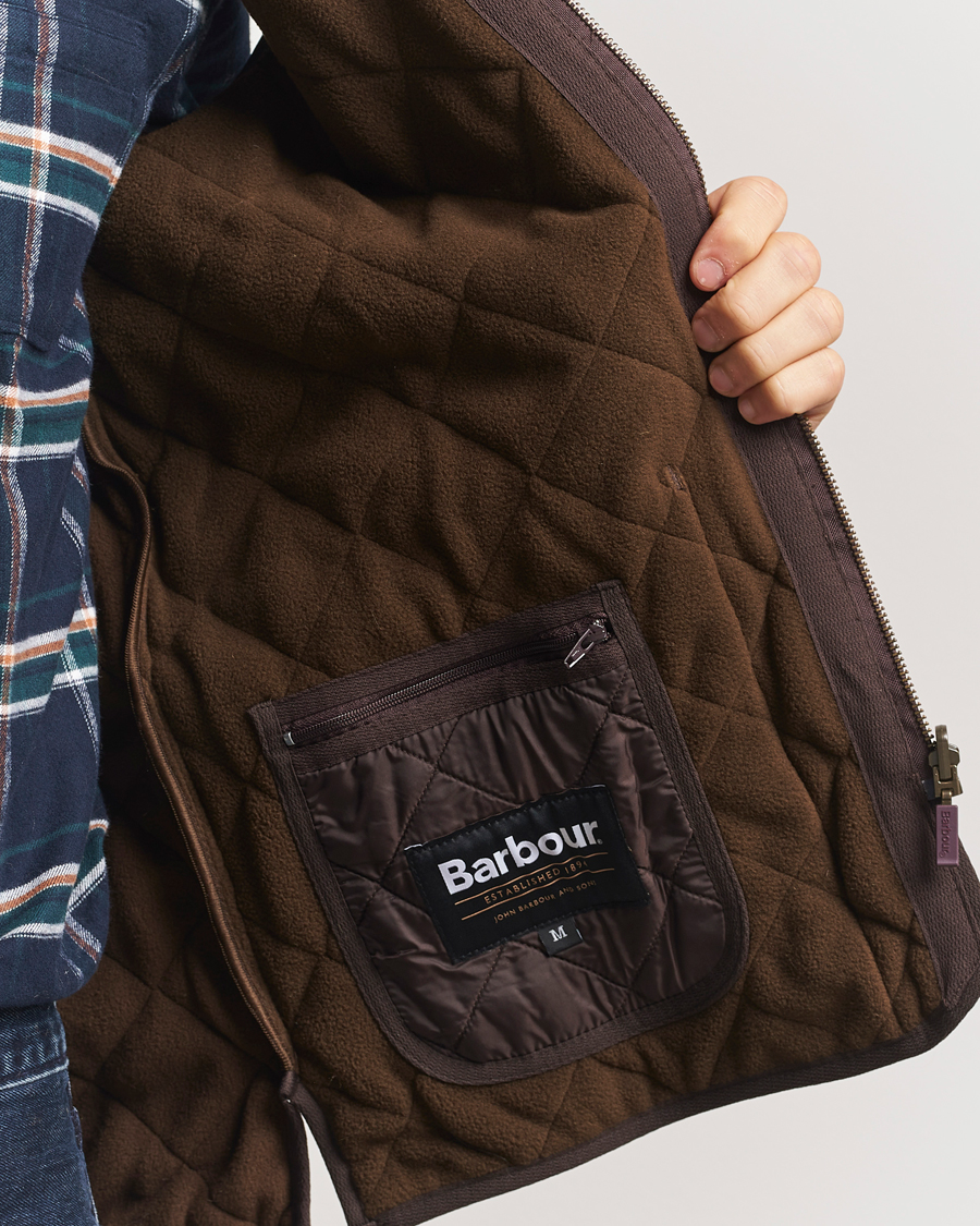 Herr | Västar | Barbour Lifestyle | Quilt Waistcoat/Zip-In Liner Brown