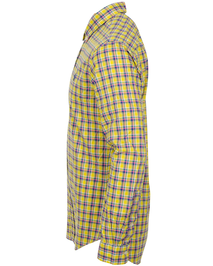 Herr | Skjortor | Polo Ralph Lauren | Slim Fit Oxford Shirt Yellow/Royal