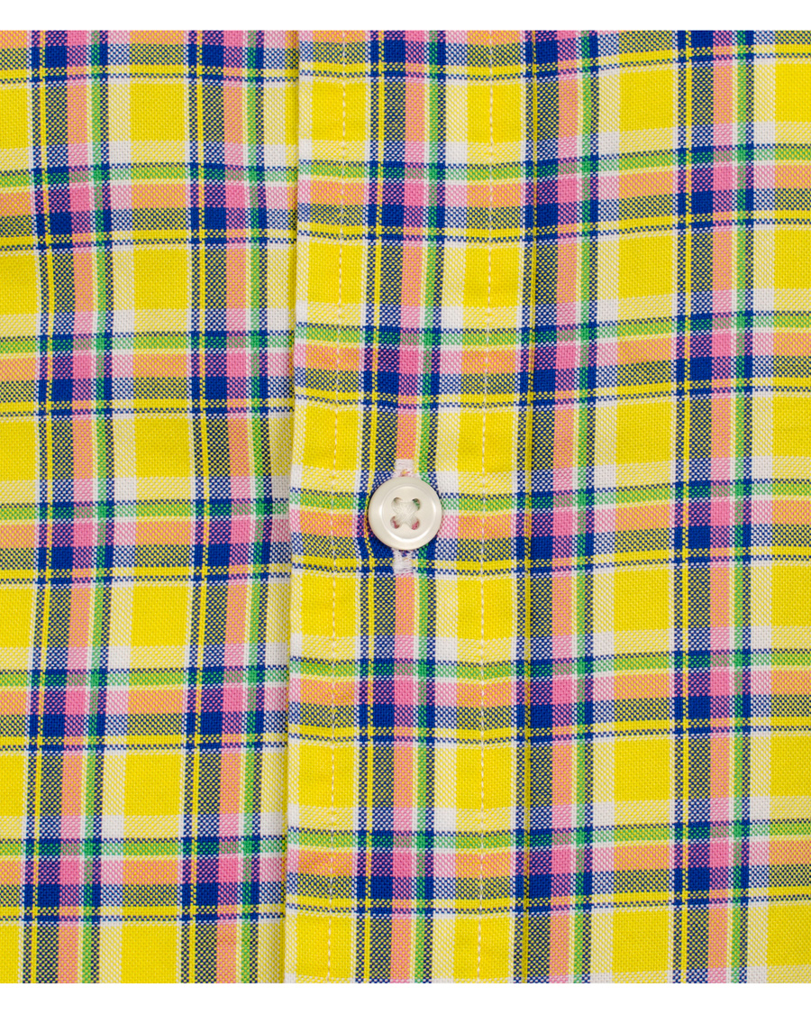 Herr | Skjortor | Polo Ralph Lauren | Slim Fit Oxford Shirt Yellow/Royal