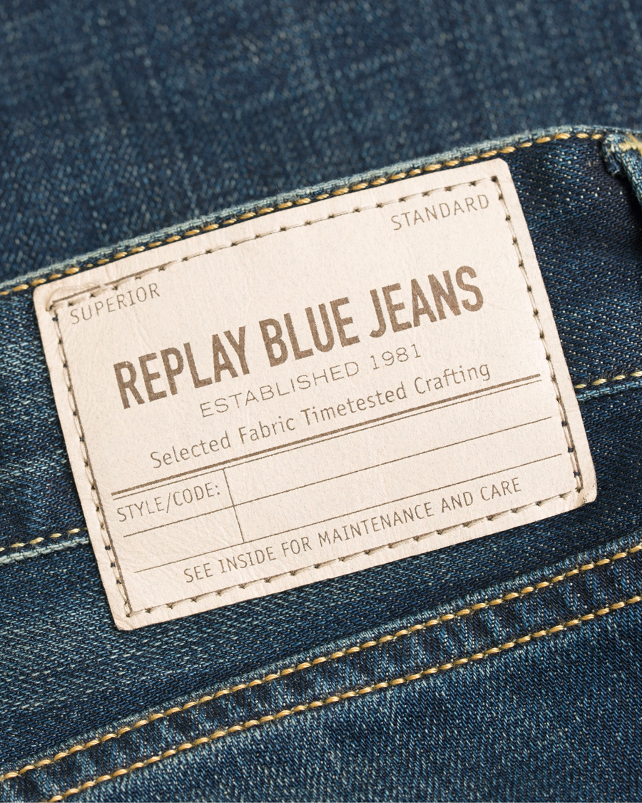 Herr | Jeans | Replay | M983 Waitom Jeans Dark Blue
