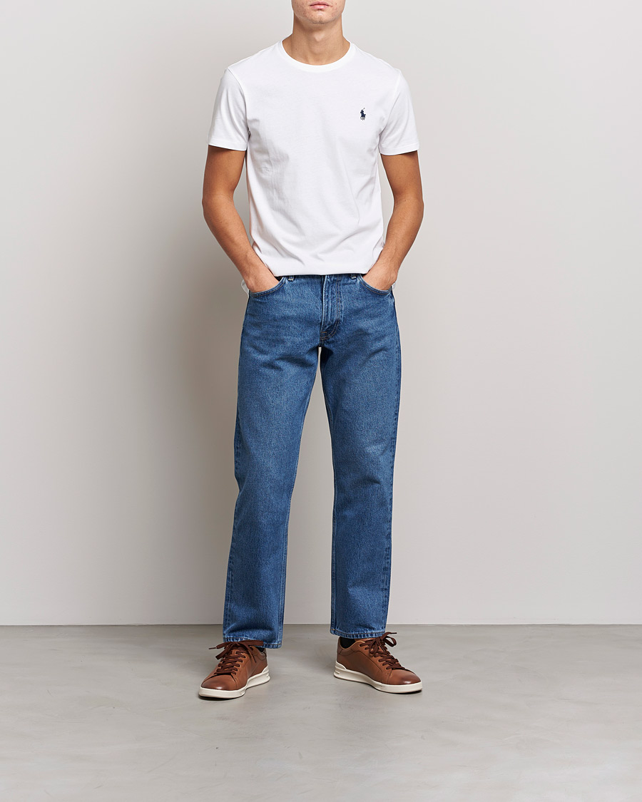 Herr | T-Shirts | Polo Ralph Lauren | Custom Slim Fit Tee White