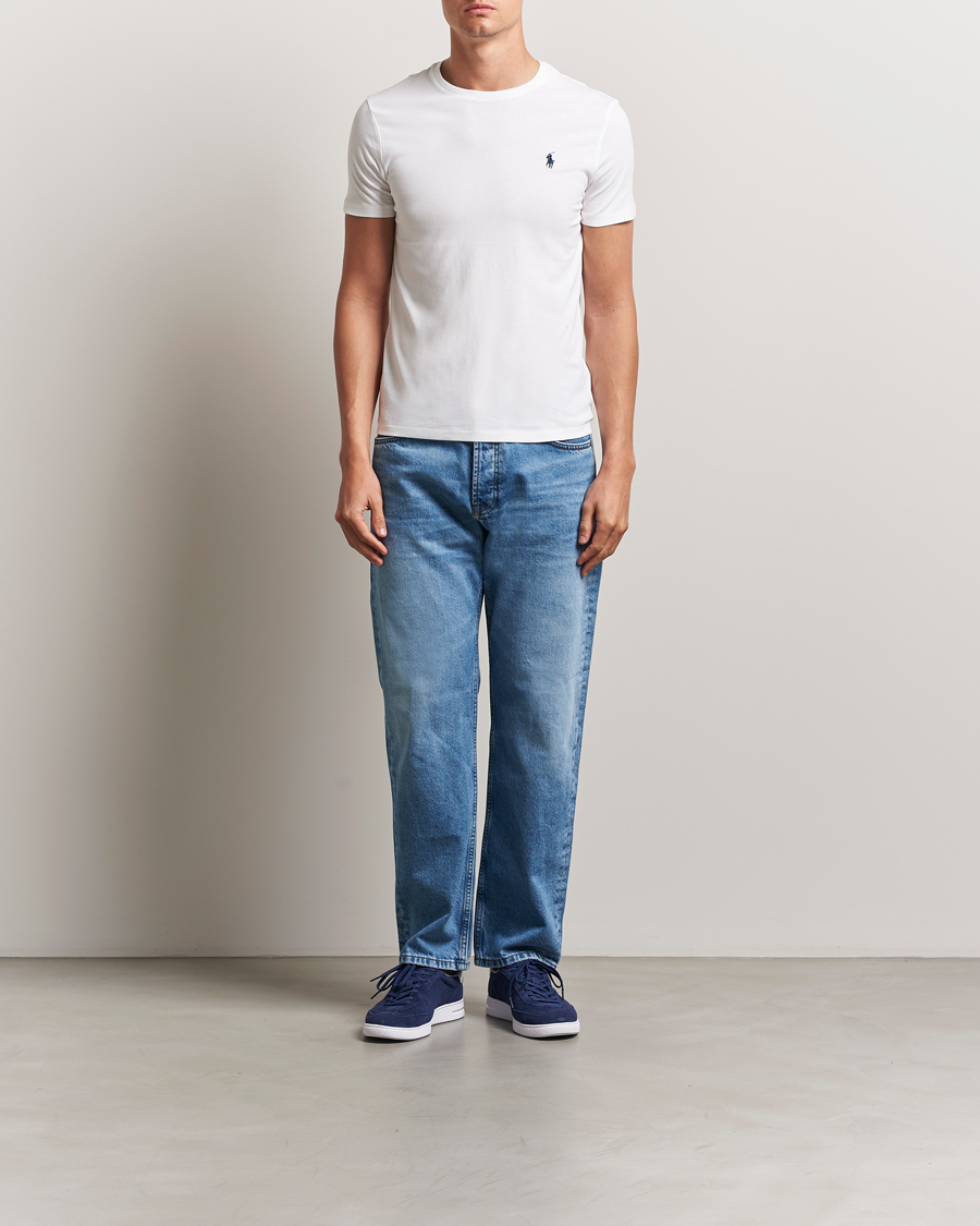 Herr | T-Shirts | Polo Ralph Lauren | Custom Slim Fit Tee White