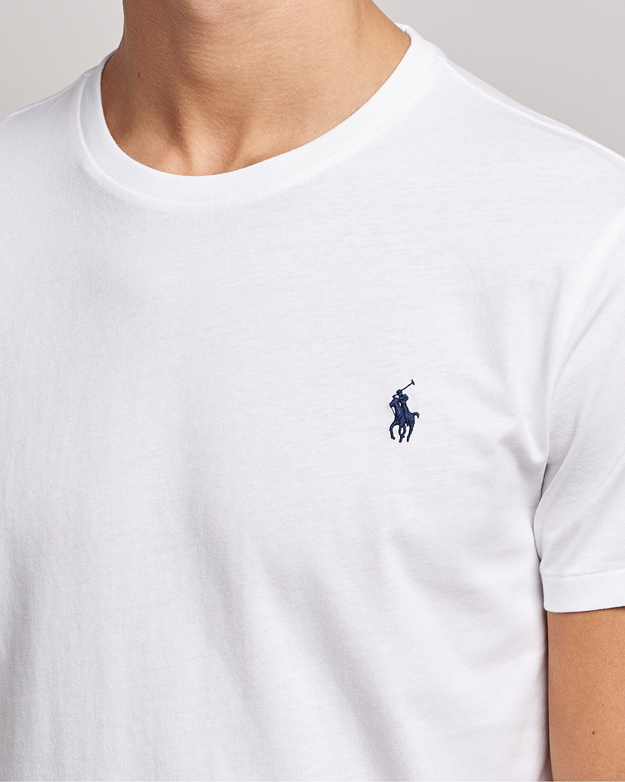 Herr | T-Shirts | Polo Ralph Lauren | Custom Slim Fit Tee White