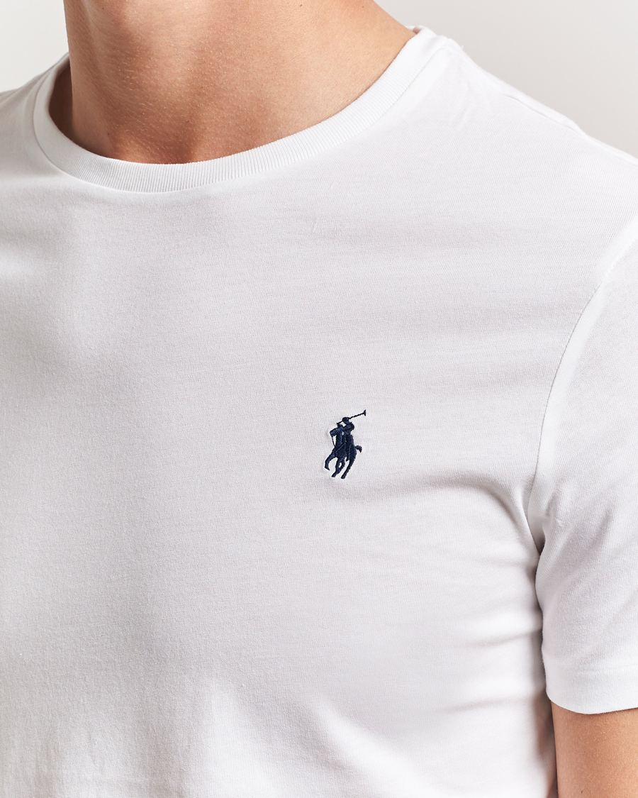Herr | T-Shirts | Polo Ralph Lauren | Custom Slim Fit Tee White