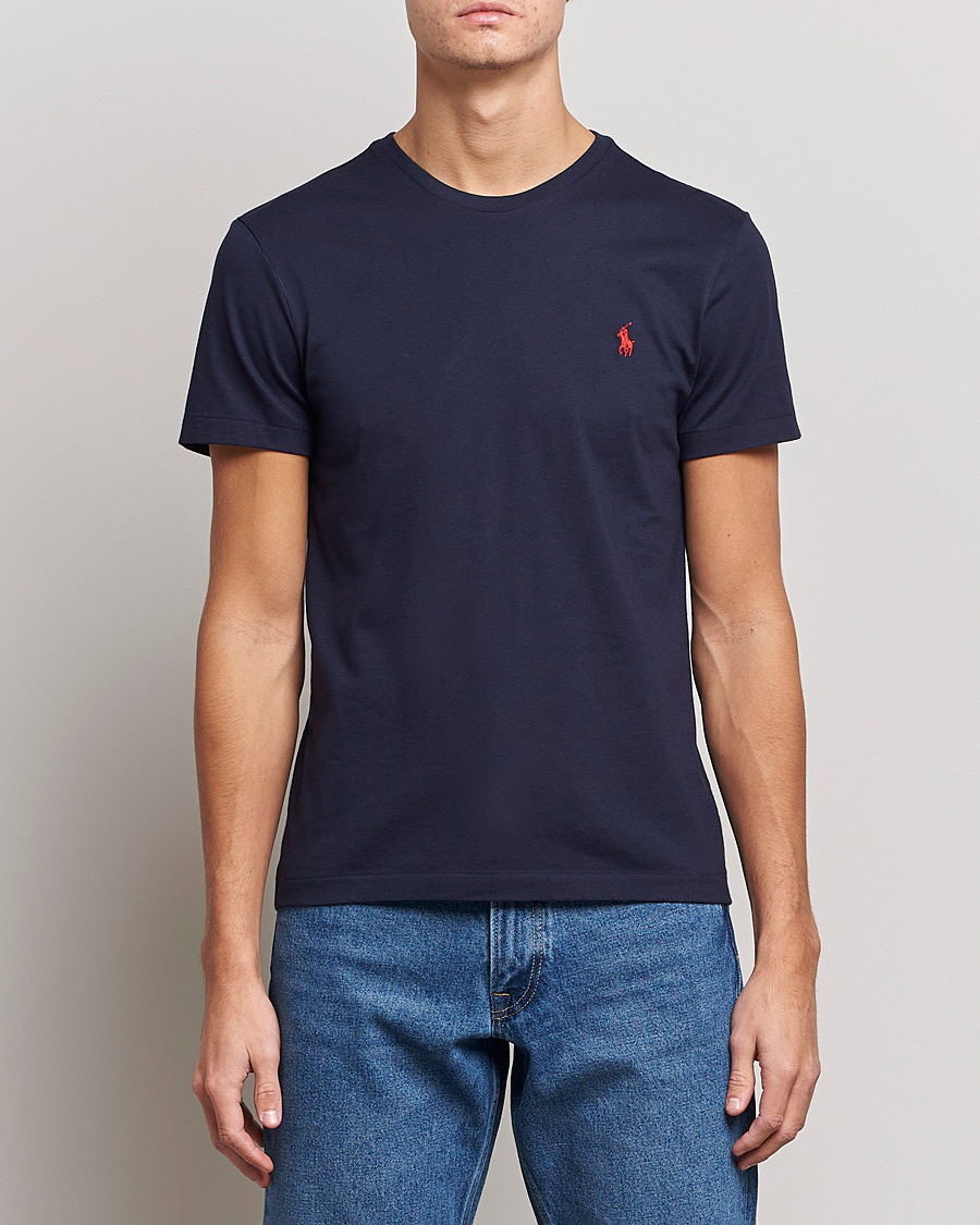 Herr | Kortärmade t-shirts | Polo Ralph Lauren | Custom Slim Fit Tee Ink