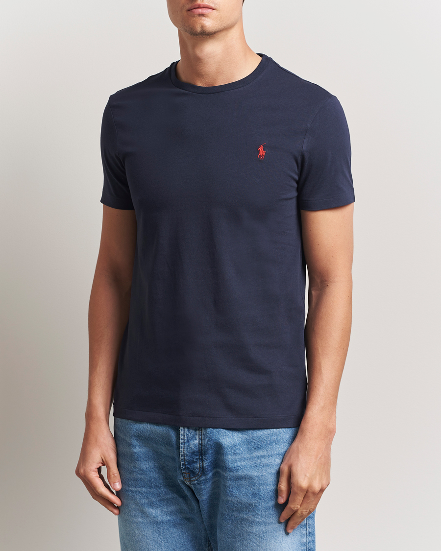 Herr | Kortärmade t-shirts | Polo Ralph Lauren | Custom Slim Fit Tee Ink