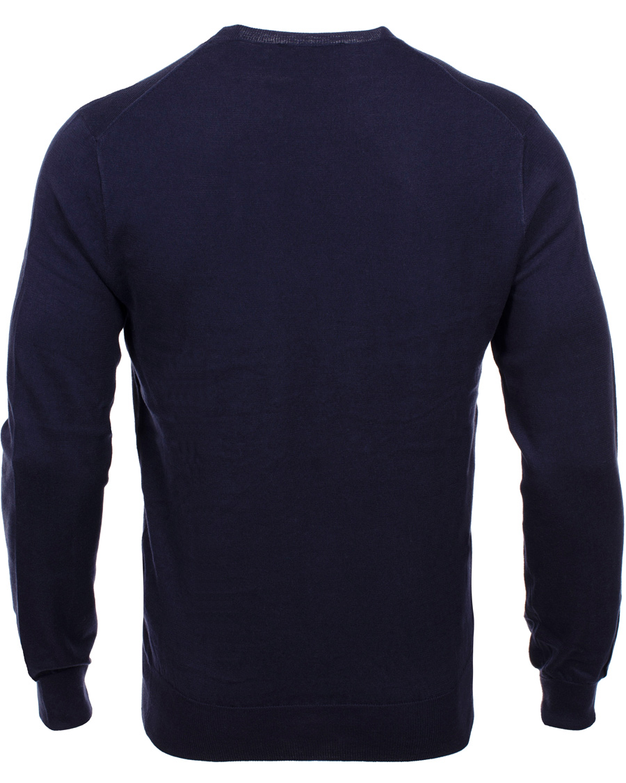 Herr | Tröjor | Polo Ralph Lauren | Slim Fit Pima Cotton Crew Neck Pullover Hunter Navy