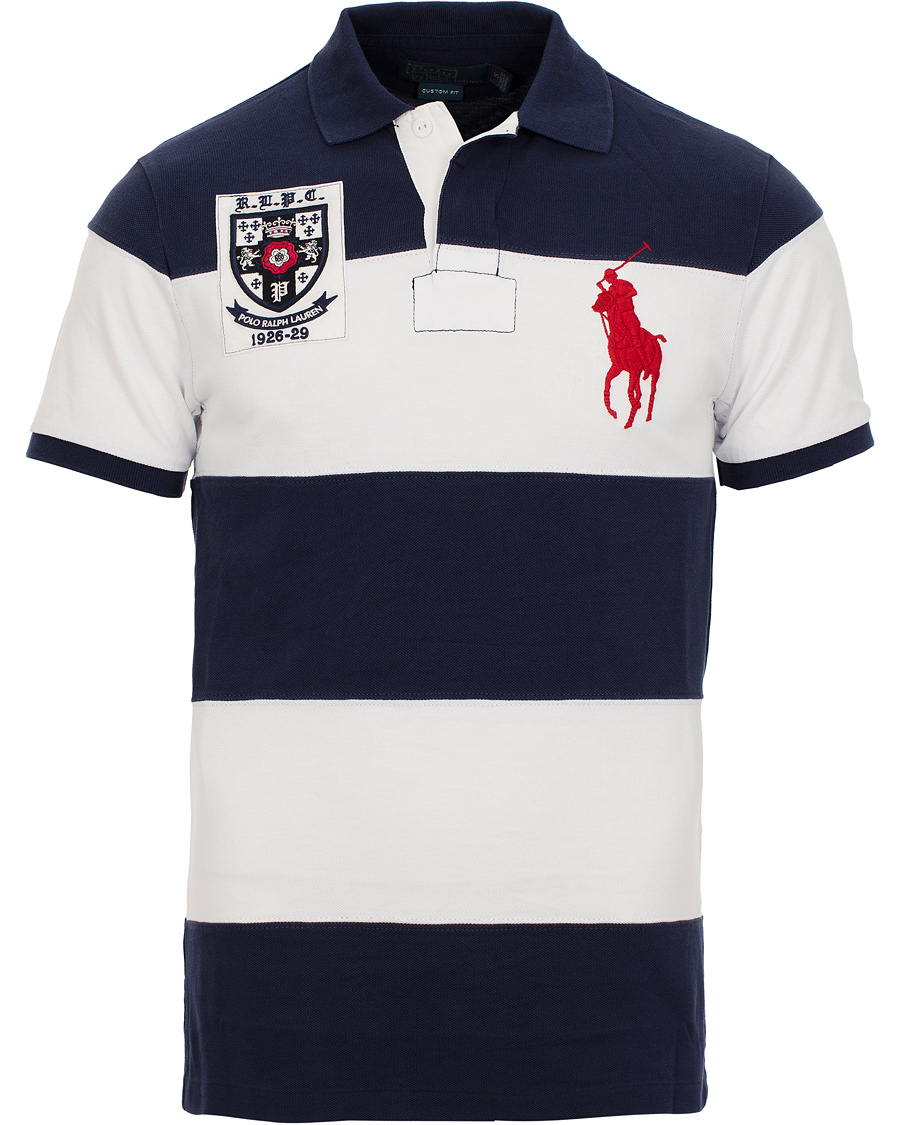 Herr | Pikéer | Polo Ralph Lauren | Custom Fit Big Pony Polo French Navy