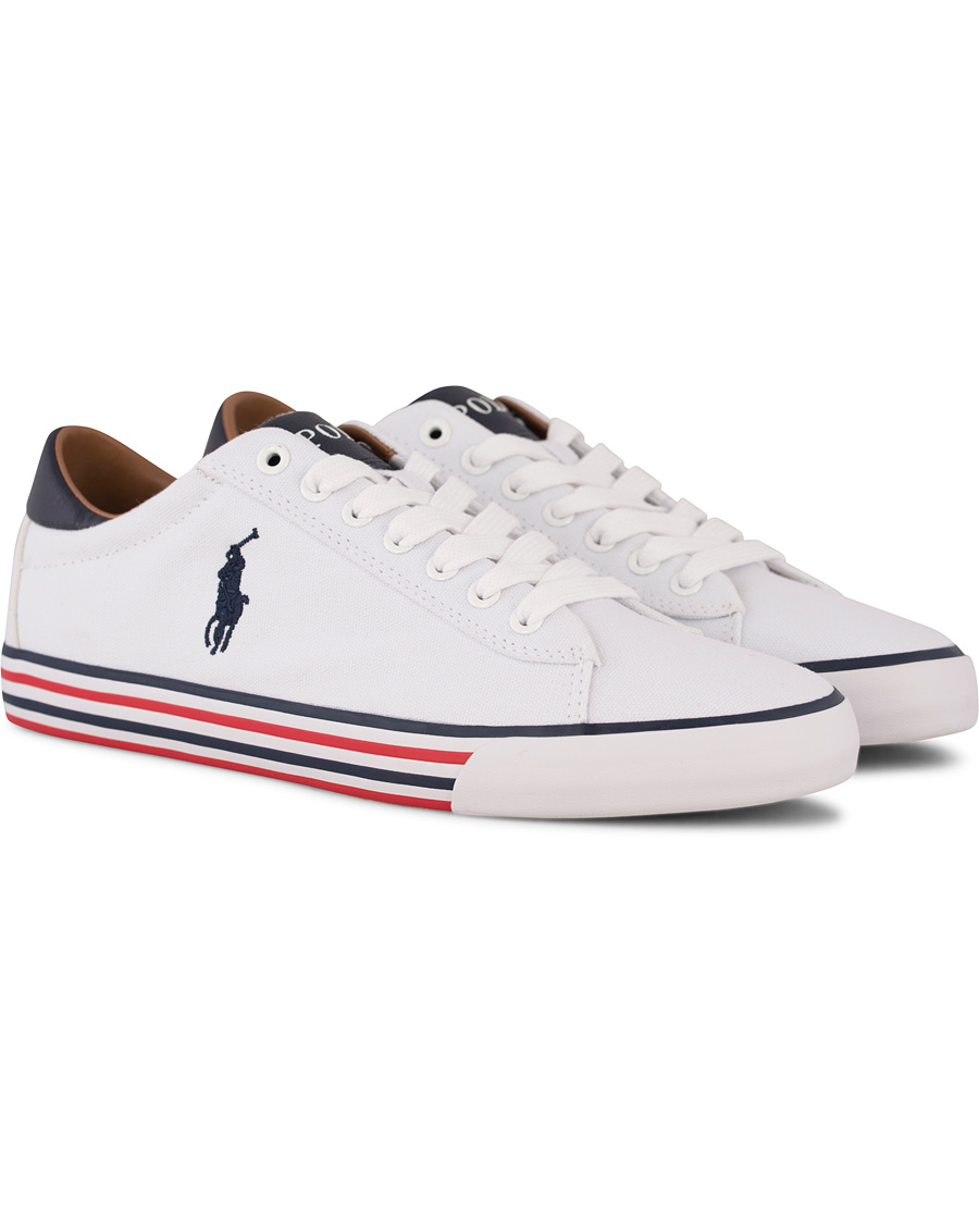 Herr | Polo Ralph Lauren Harvey-NE Sneaker Pure White | Polo Ralph Lauren | Harvey-NE Sneaker Pure White