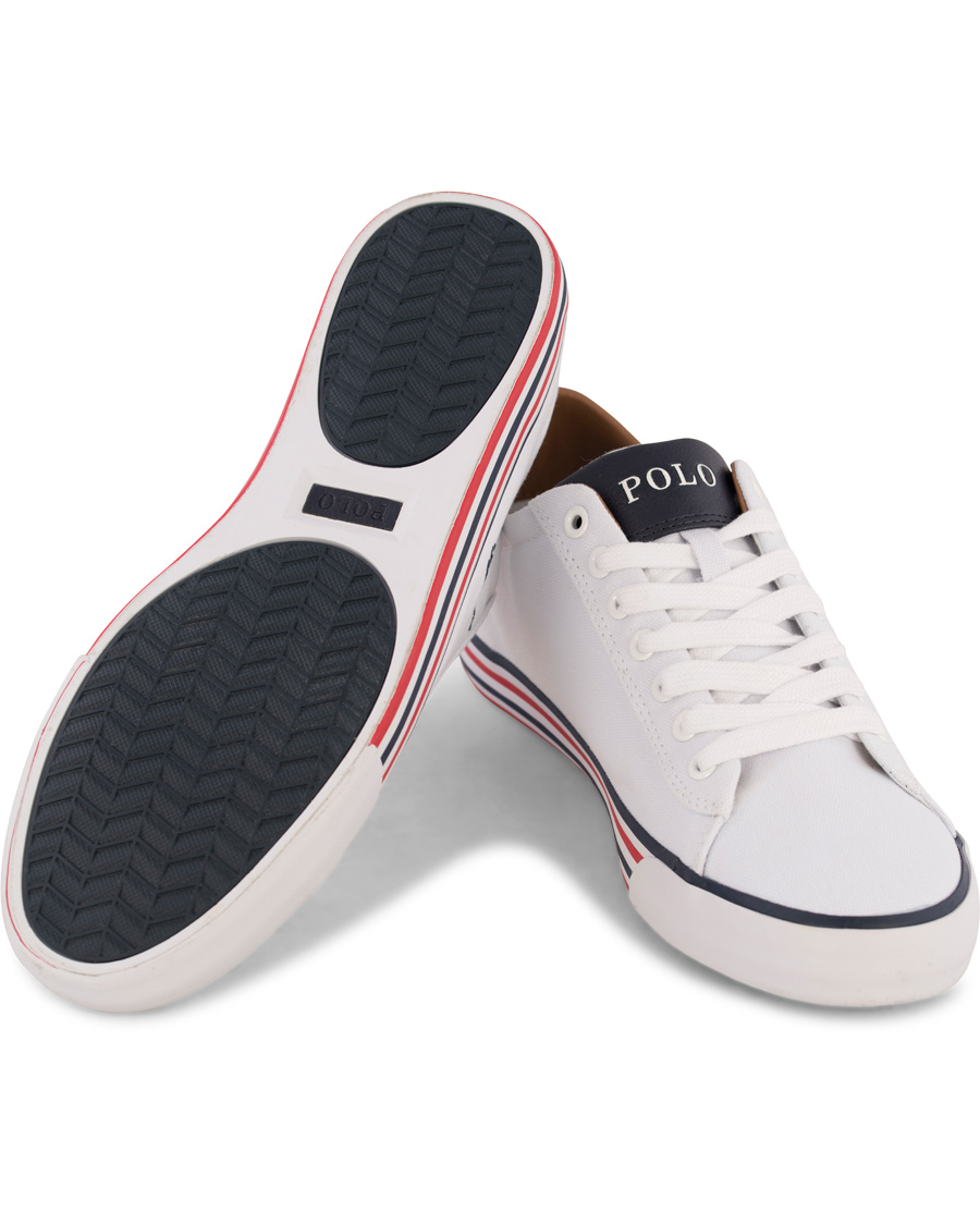 Herr | Polo Ralph Lauren Harvey-NE Sneaker Pure White | Polo Ralph Lauren | Harvey-NE Sneaker Pure White