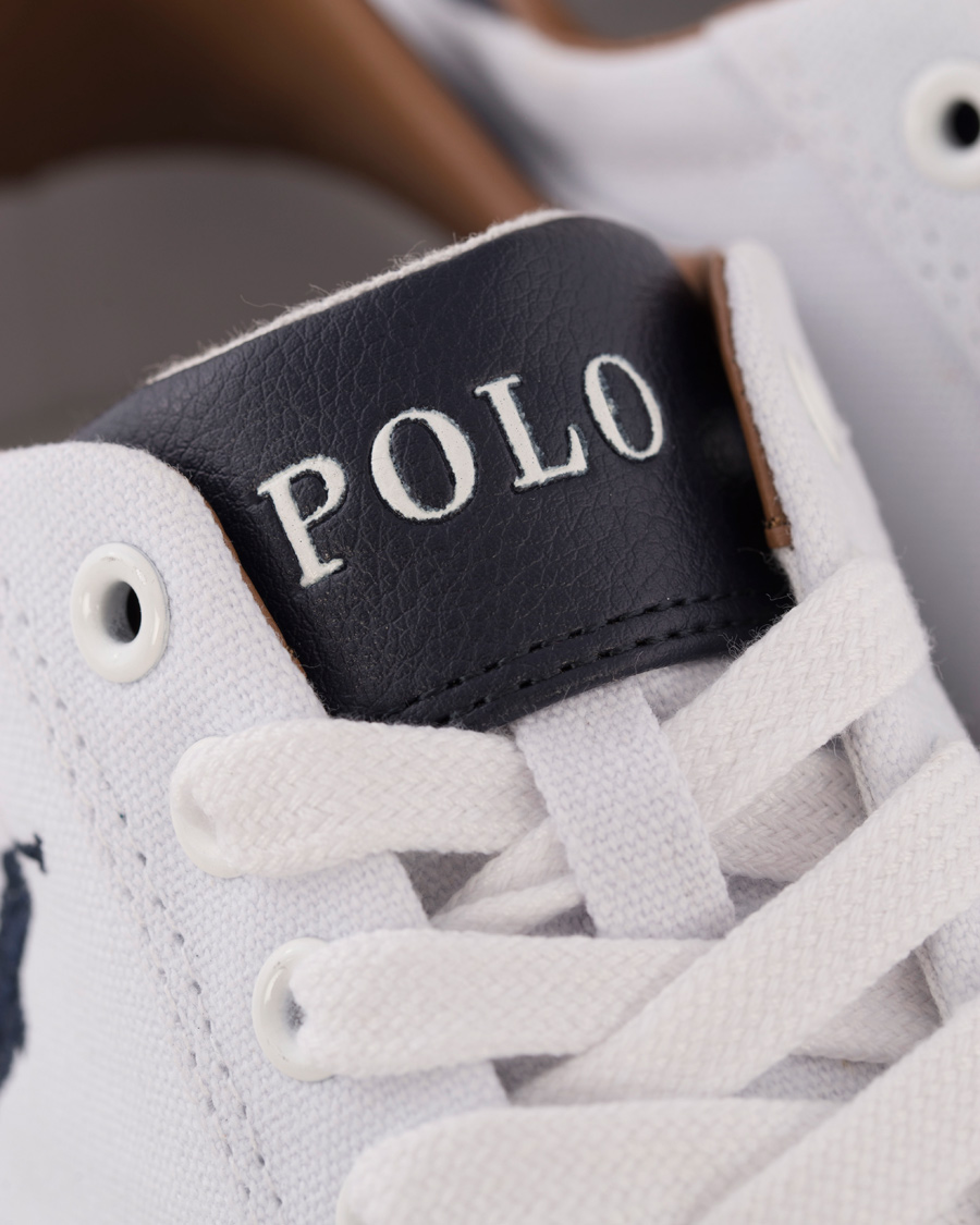 Herr | Polo Ralph Lauren Harvey-NE Sneaker Pure White | Polo Ralph Lauren | Harvey-NE Sneaker Pure White