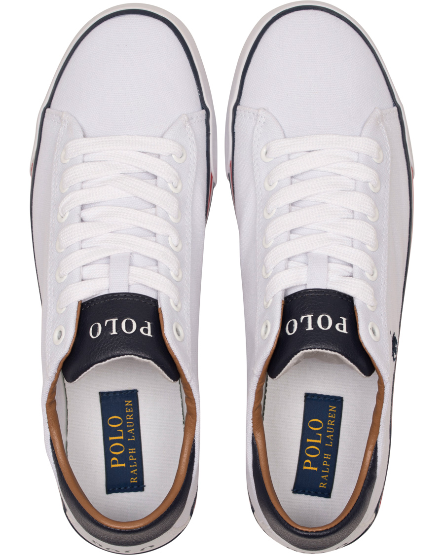 Herr | Polo Ralph Lauren Harvey-NE Sneaker Pure White | Polo Ralph Lauren | Harvey-NE Sneaker Pure White