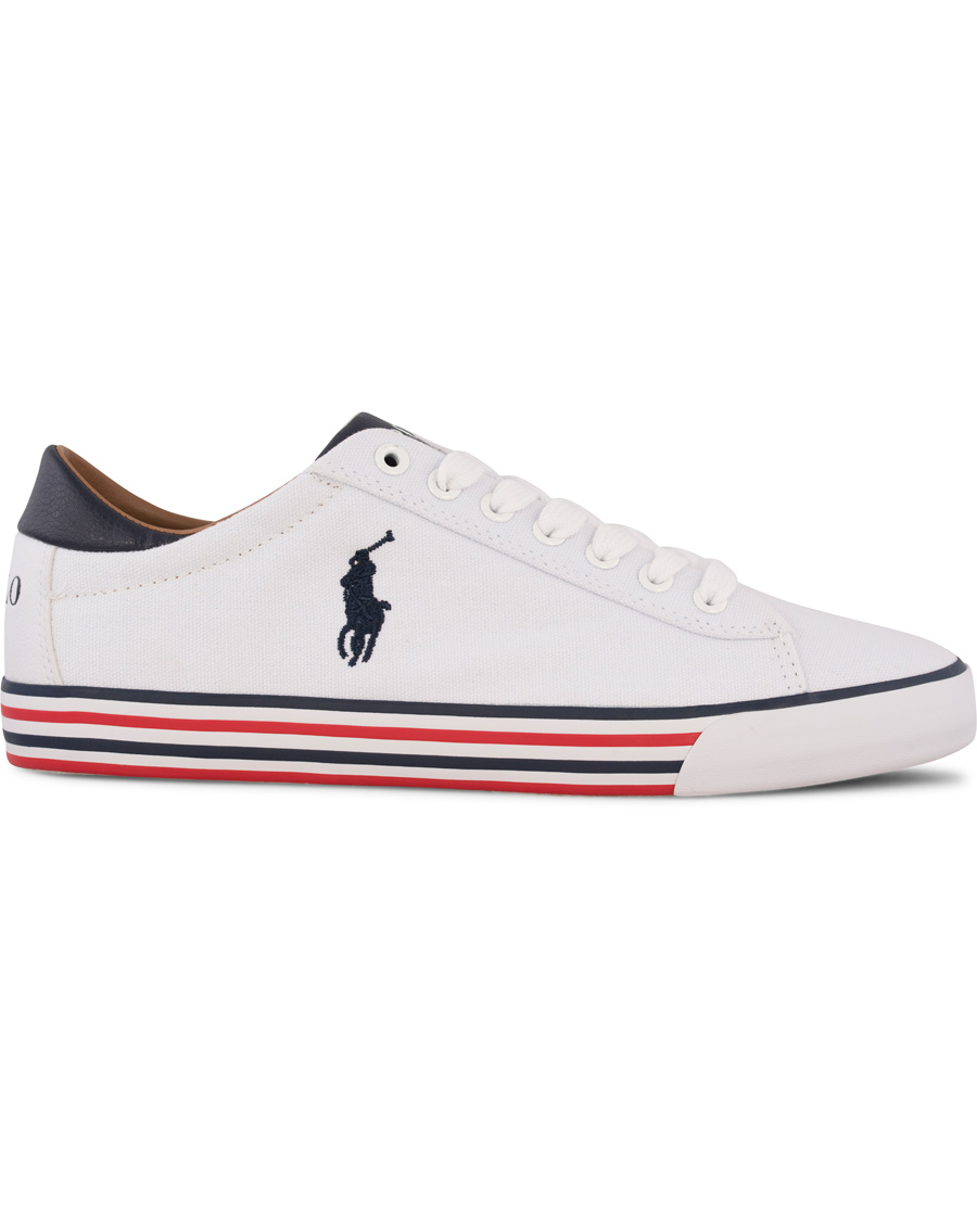 Herr | Polo Ralph Lauren Harvey-NE Sneaker Pure White | Polo Ralph Lauren | Harvey-NE Sneaker Pure White