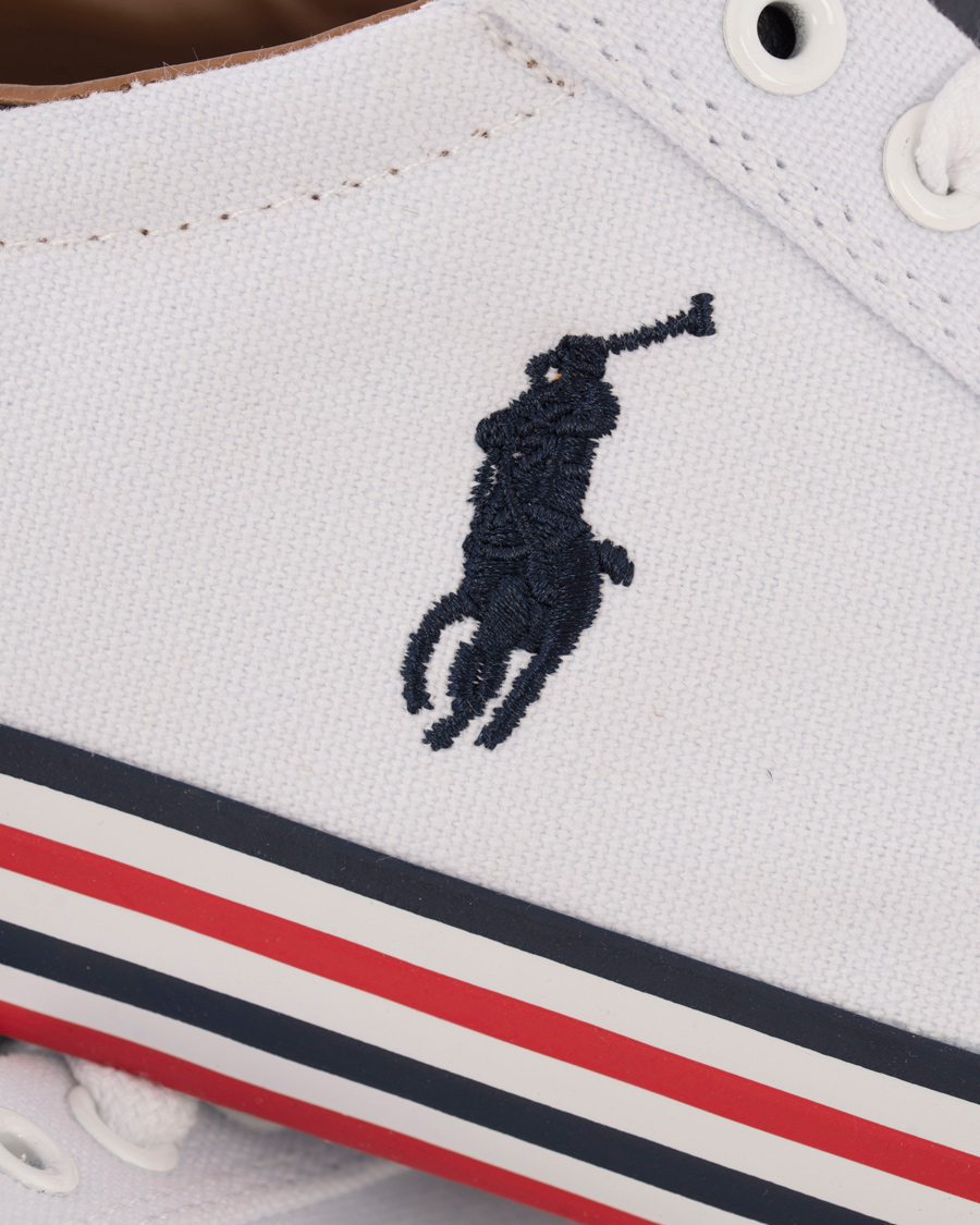 Herr | Polo Ralph Lauren Harvey-NE Sneaker Pure White | Polo Ralph Lauren | Harvey-NE Sneaker Pure White