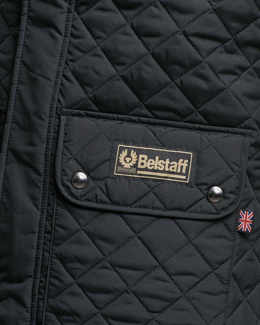 Herr | Jackor | Belstaff | Waistcoat Quilted Black 52
