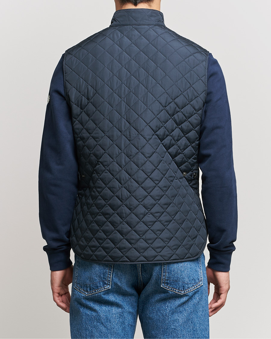 Herr | Jackor | Belstaff | Waistcoat Quilted Navy