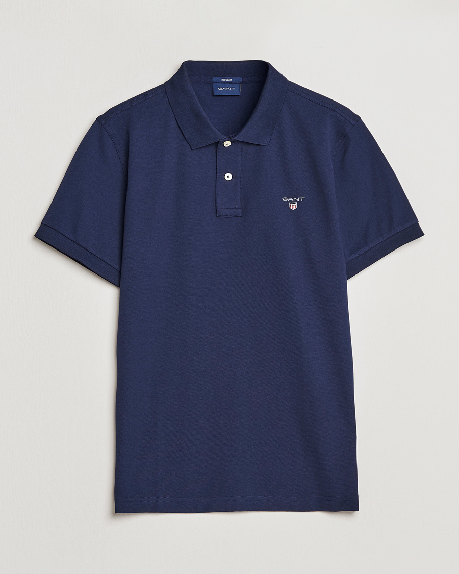 Herr | Pikéer | GANT | The Original Polo Evening Blue