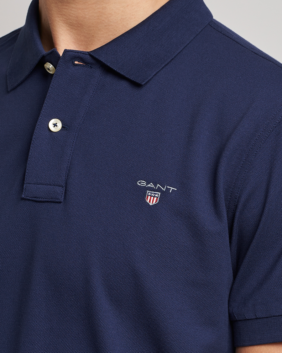 Herr | Pikéer | GANT | The Original Polo Evening Blue