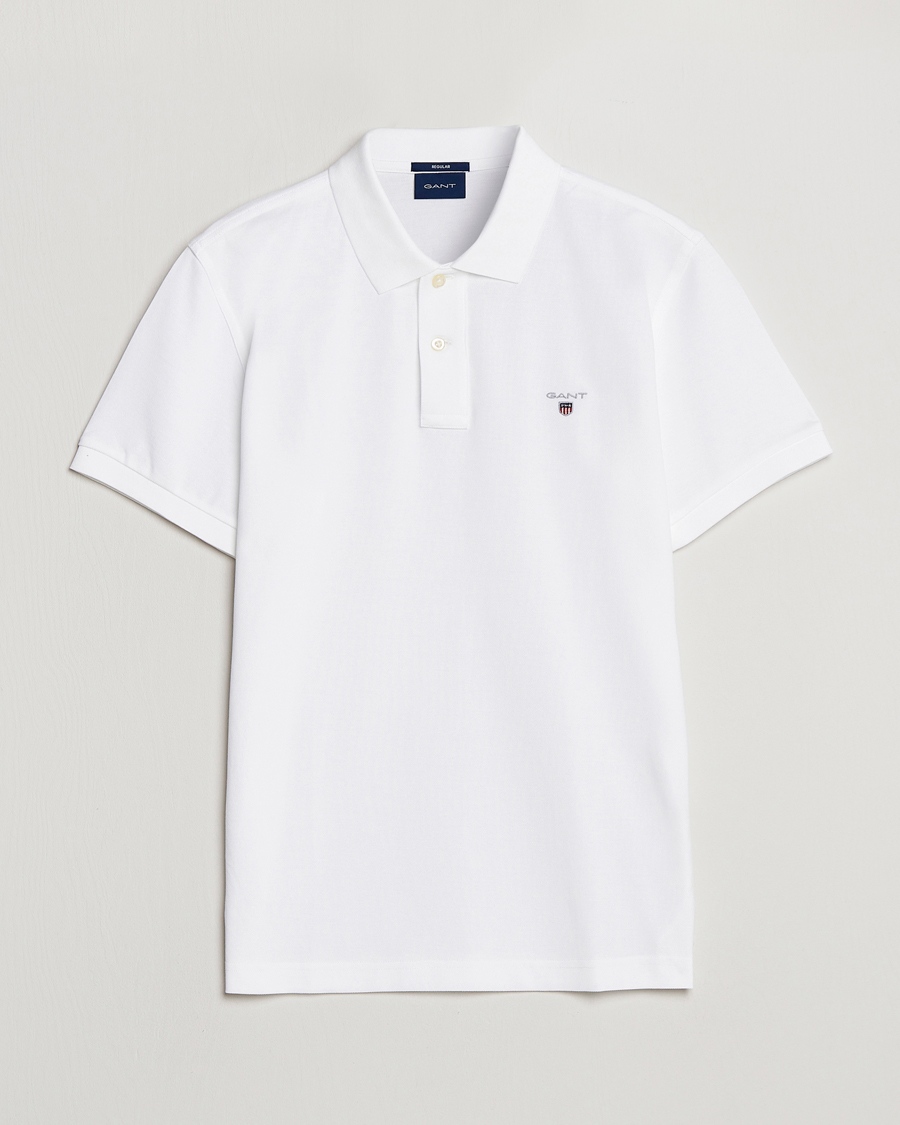 Herr | Pikéer | GANT | The Original Polo White
