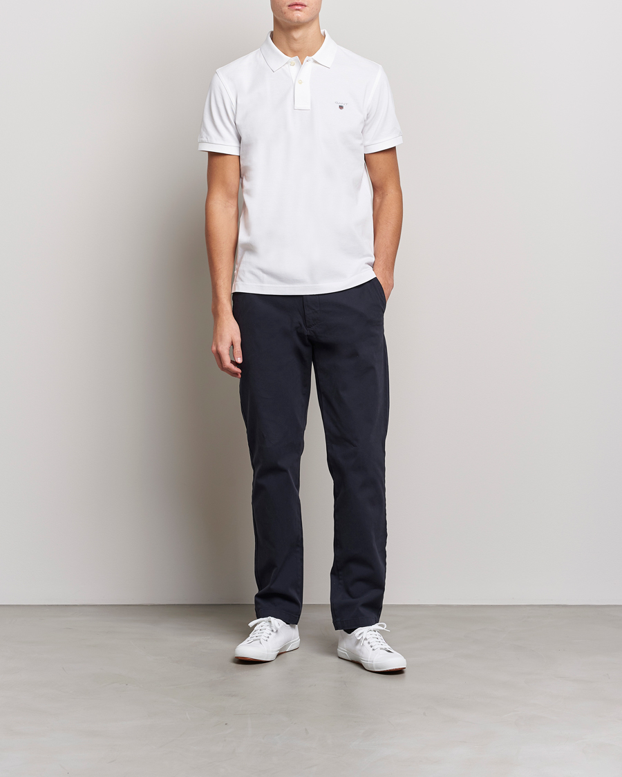 Herr | Pikéer | GANT | The Original Polo White