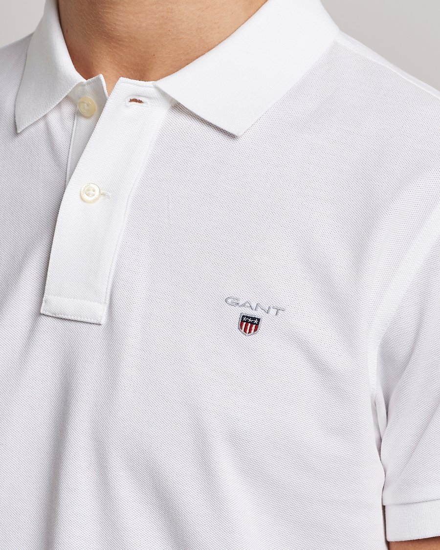 Herr | Pikéer | GANT | The Original Polo White