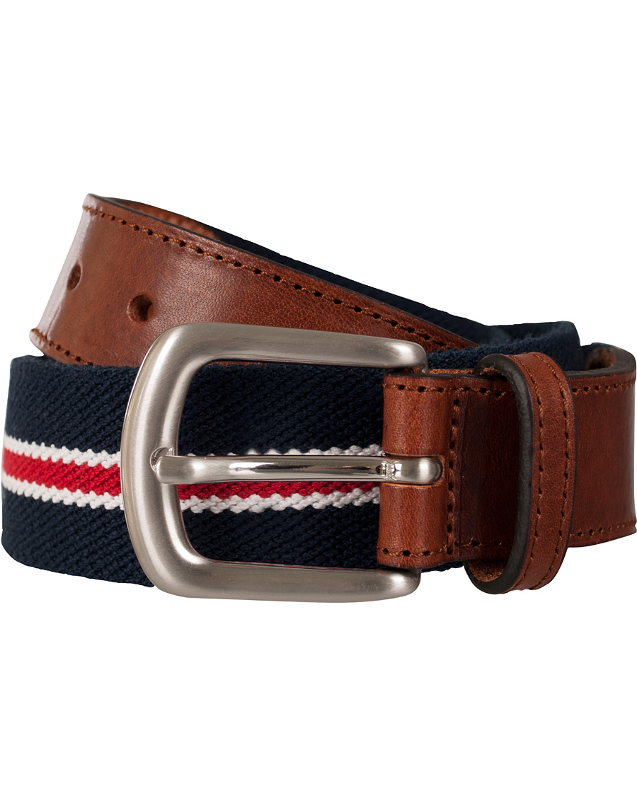 Herr | GANT Prep School Elastic Belt Bright Red | GANT | Prep School Elastic Belt Bright Red