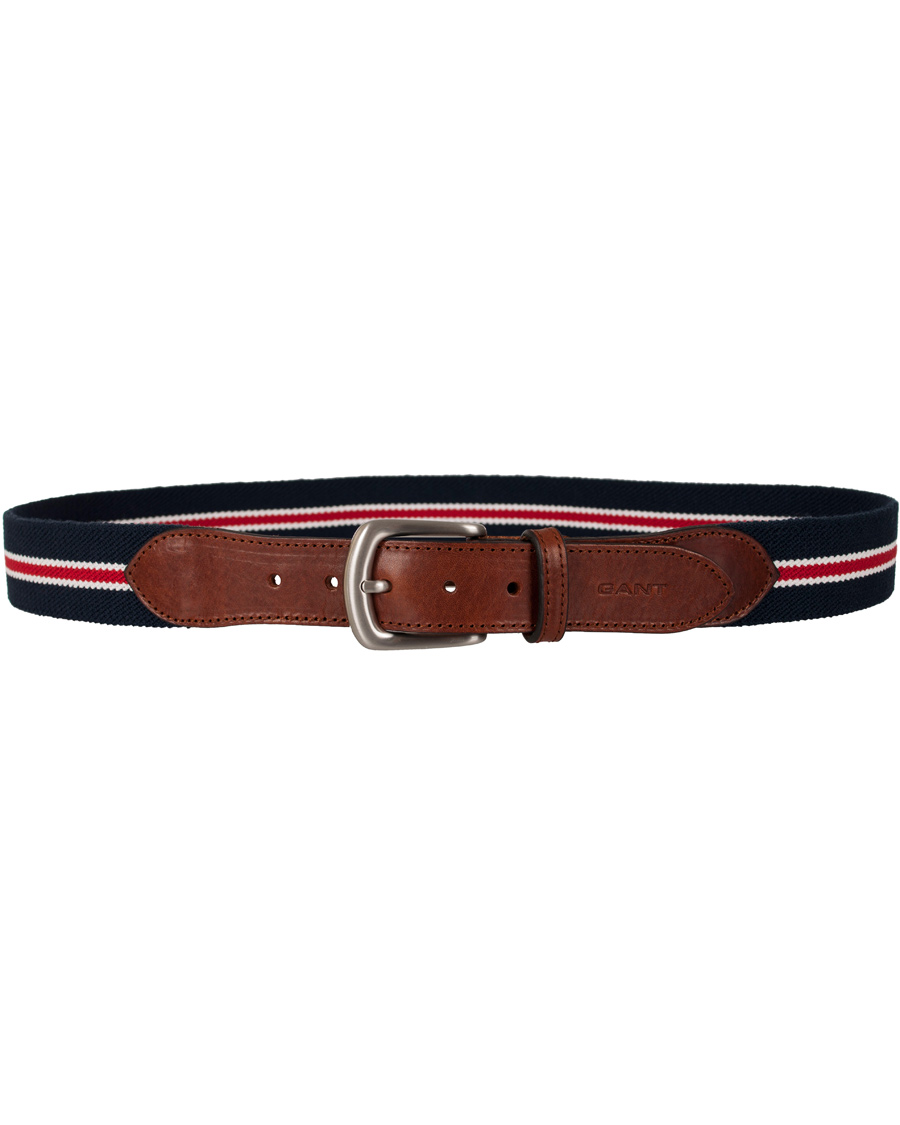Herr | GANT Prep School Elastic Belt Bright Red | GANT | Prep School Elastic Belt Bright Red