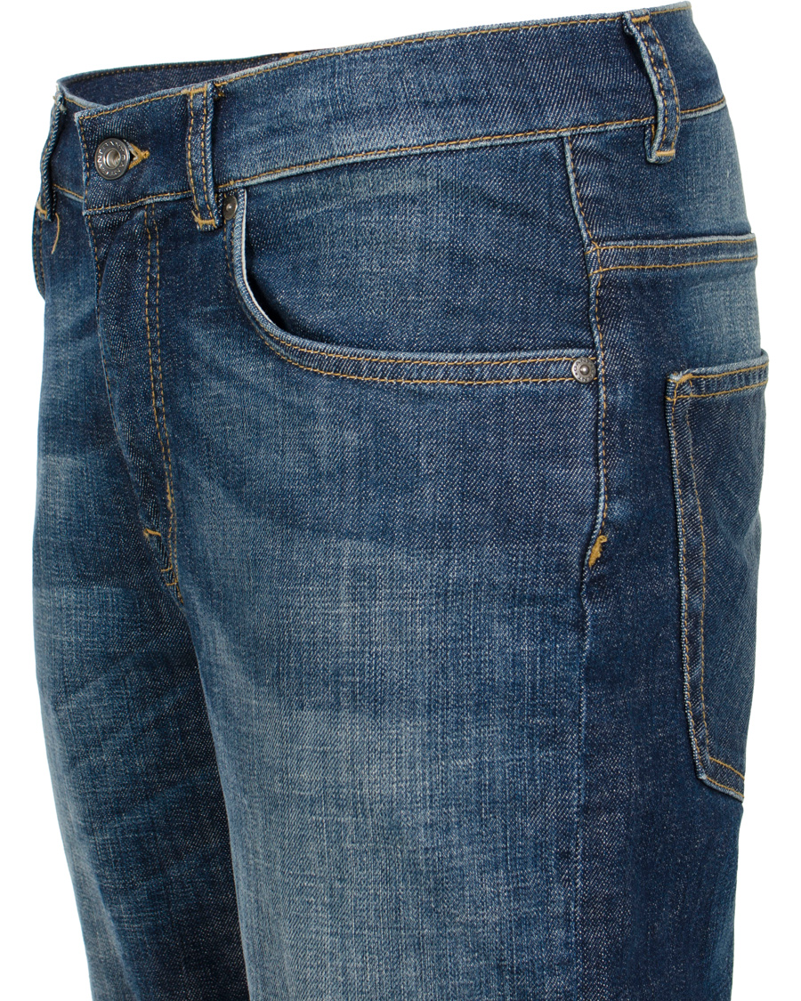 Herr | Jeans | GANT | Knight Stretch Jean Tyler Fit Mid Blue Worn in