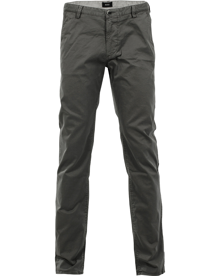 Herr | Byxor | BOSS BLACK | BOSS Rice 1-D Slim Fit Chinos Medium Grey