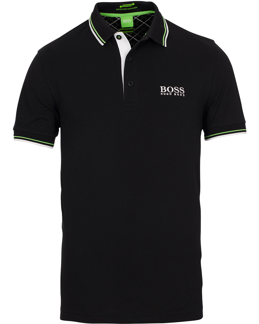 Herr | Pikéer | BOSS GREEN | BOSS Athleisure Paddy Pro Piké Black
