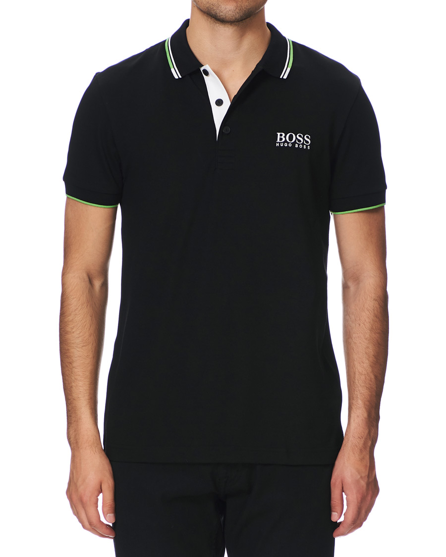 Herr | Pikéer | BOSS GREEN | BOSS Athleisure Paddy Pro Piké Black