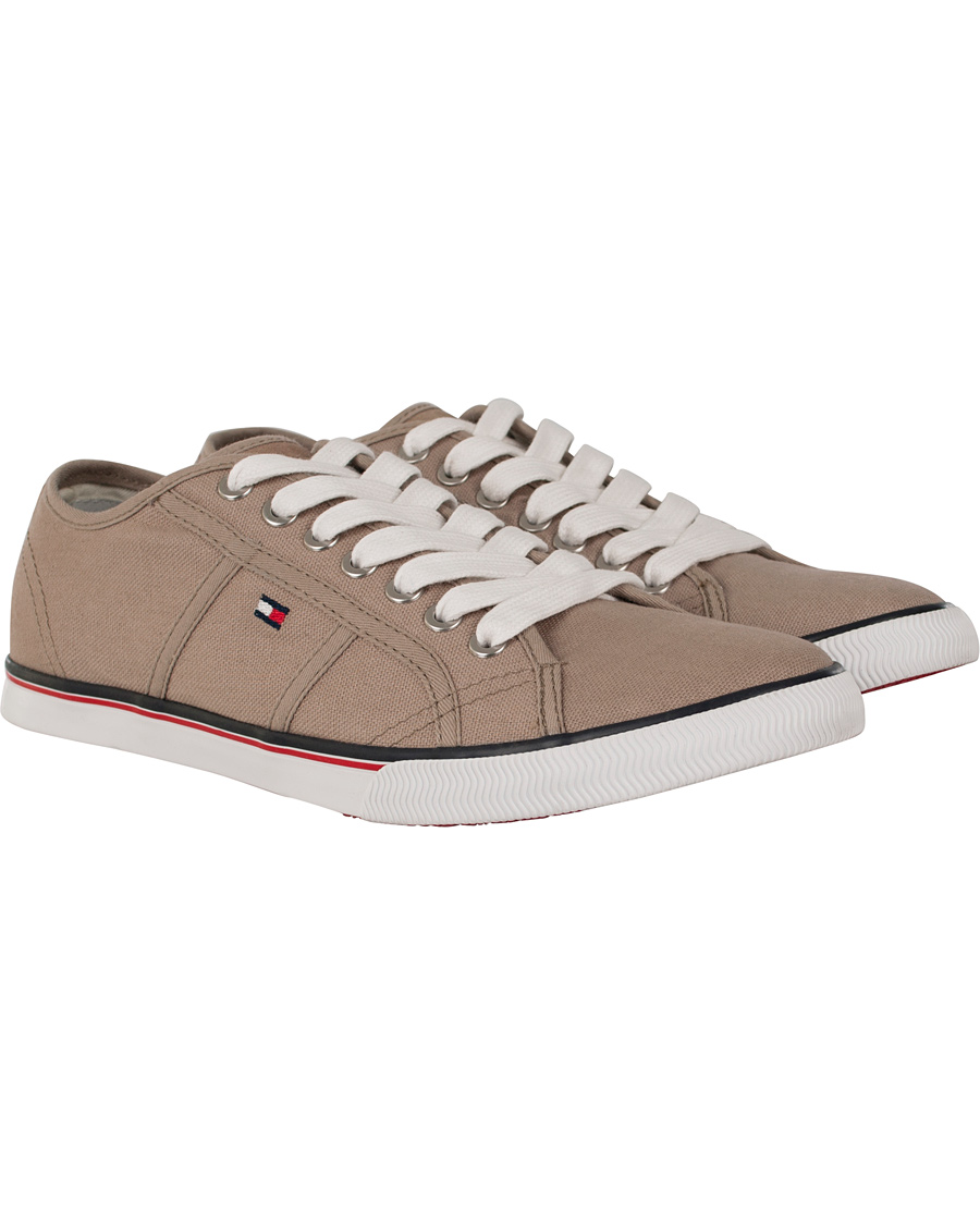 Herr | Tommy Hilfiger Vantage 2A Canvas Sneaker Grey Cobblestone | Tommy Hilfiger | Vantage 2A Canvas Sneaker Grey Cobblestone