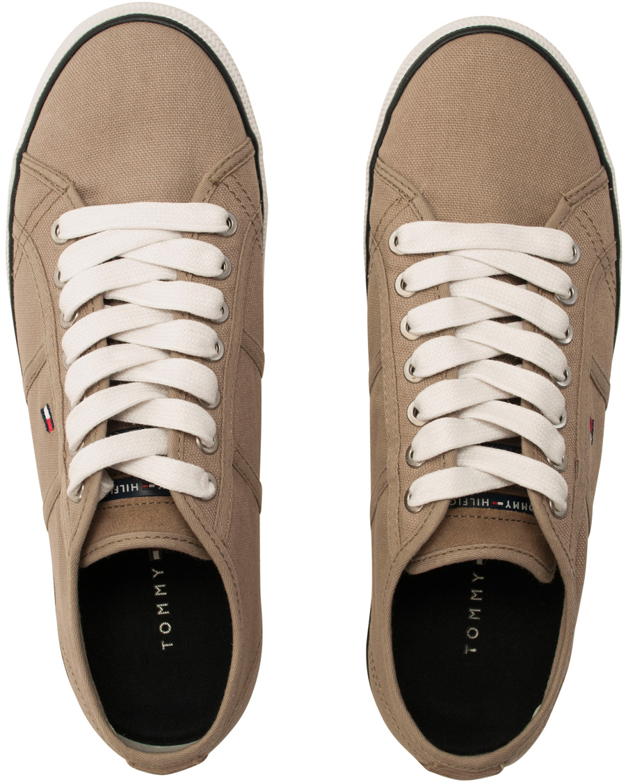 Herr | Tommy Hilfiger Vantage 2A Canvas Sneaker Grey Cobblestone | Tommy Hilfiger | Vantage 2A Canvas Sneaker Grey Cobblestone