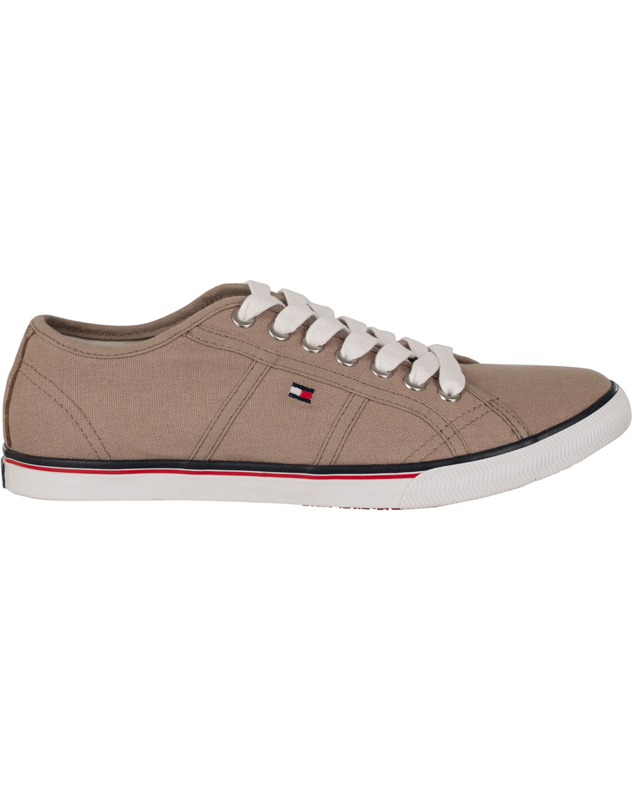 Herr | Tommy Hilfiger Vantage 2A Canvas Sneaker Grey Cobblestone | Tommy Hilfiger | Vantage 2A Canvas Sneaker Grey Cobblestone