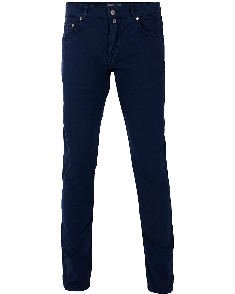 Herr | Jeans | Morris | James Canvas 5-Pocket Royal Blue
