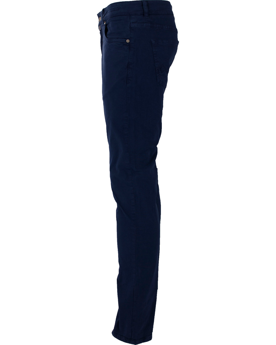Herr | Jeans | Morris | James Canvas 5-Pocket Royal Blue
