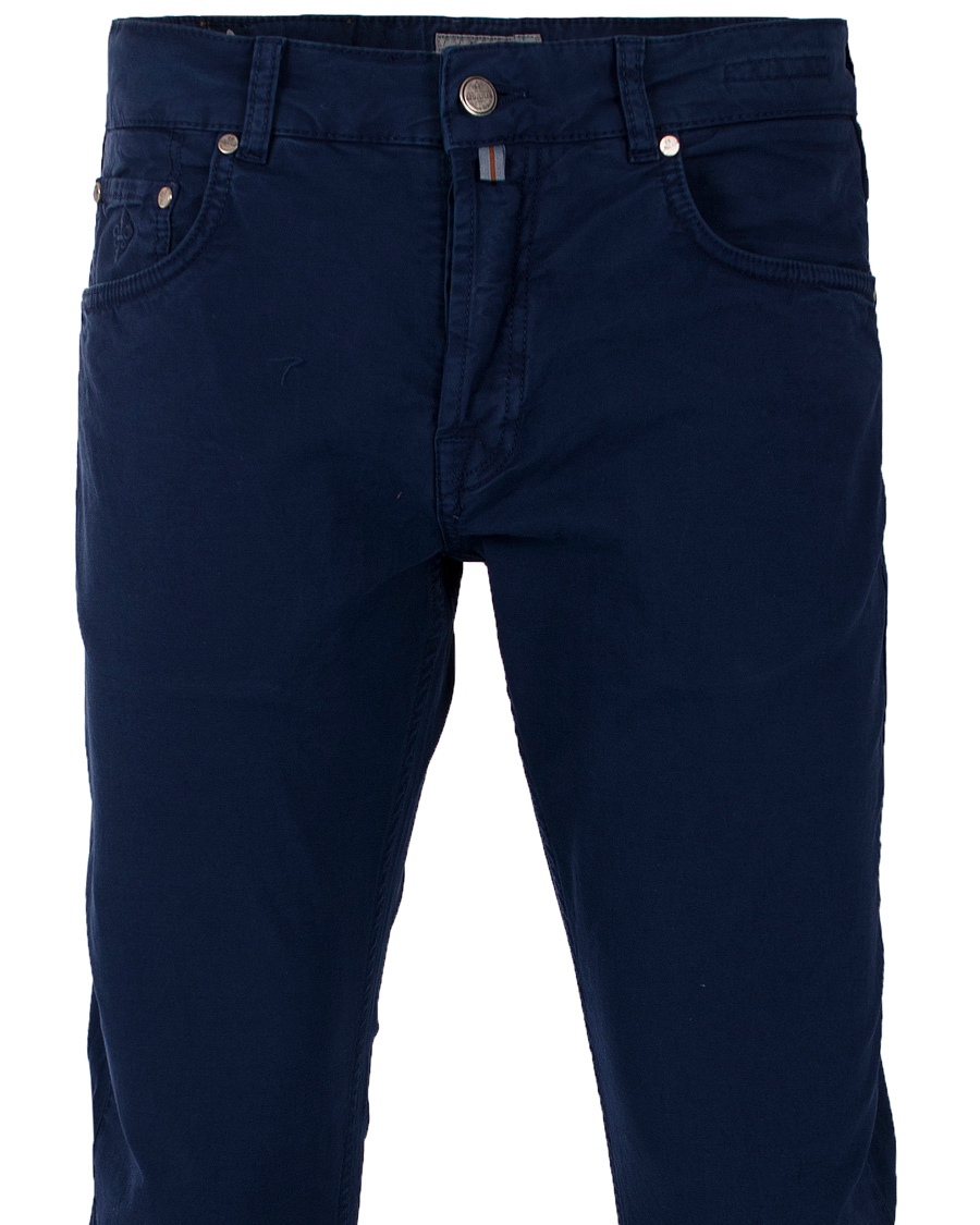 Herr | Jeans | Morris | James Canvas 5-Pocket Royal Blue