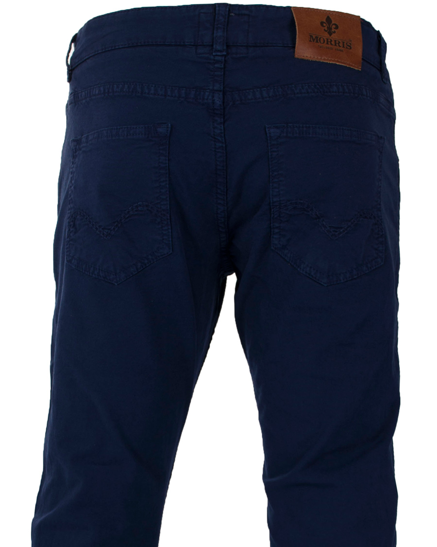 Herr | Jeans | Morris | James Canvas 5-Pocket Royal Blue
