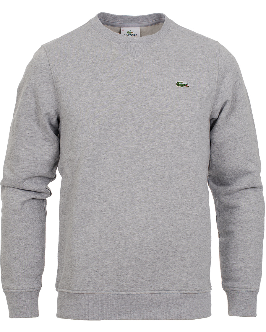Herr | Tröjor | Lacoste | Sweatshirt Silver Grey