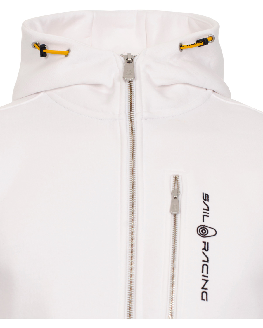 Herr | Tröjor | Sail Racing | International Zip Hood Brasil White