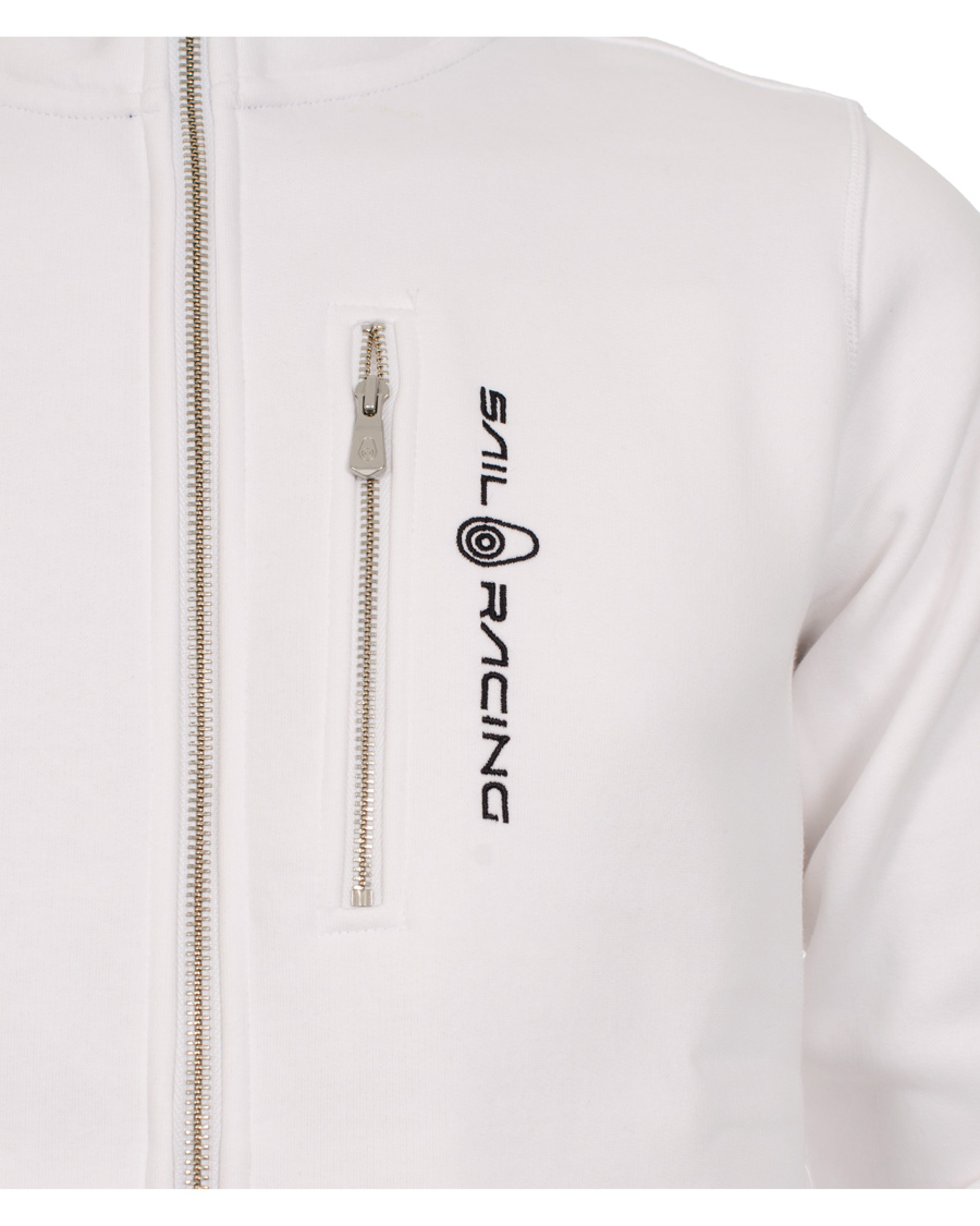 Herr | Tröjor | Sail Racing | International Zip Hood Brasil White