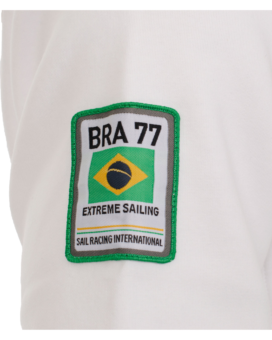 Herr | Tröjor | Sail Racing | International Zip Hood Brasil White