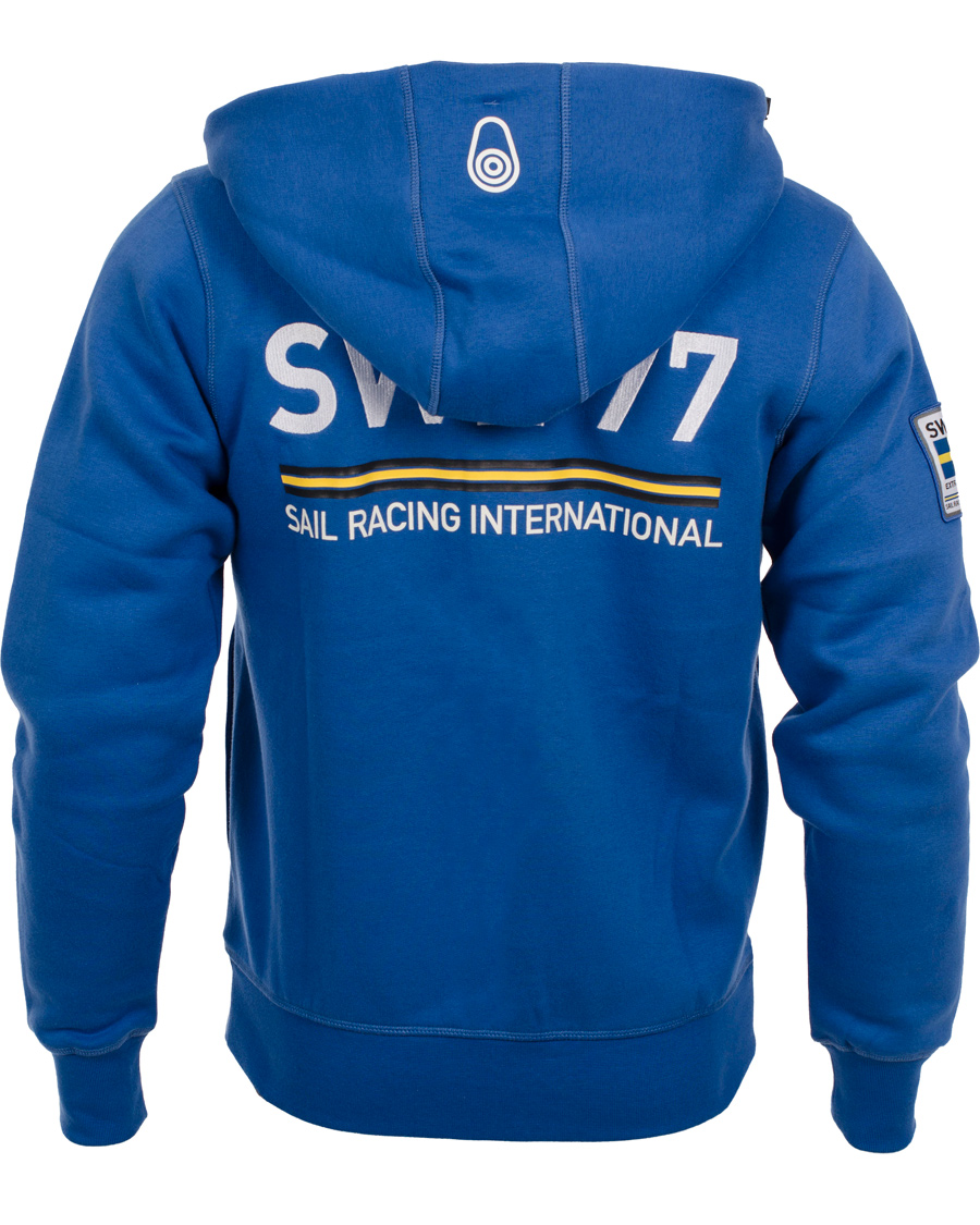 Herr | Tröjor | Sail Racing | International Zip Hood Sweden Sapphire Blue