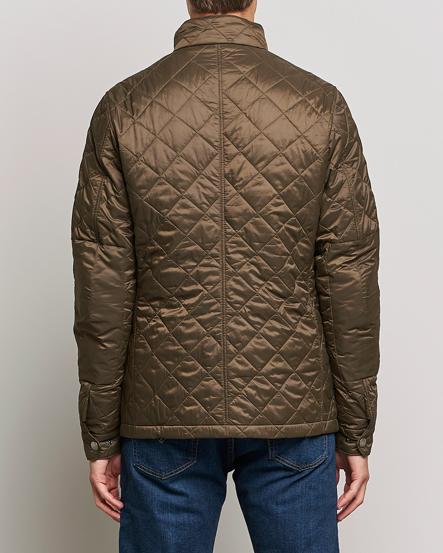 Herr | Jackor | Barbour International | Ariel Quilted Jacket Olive