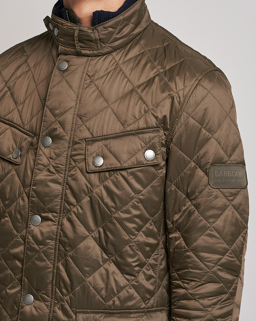 Barbour quilted clearance jacket herr