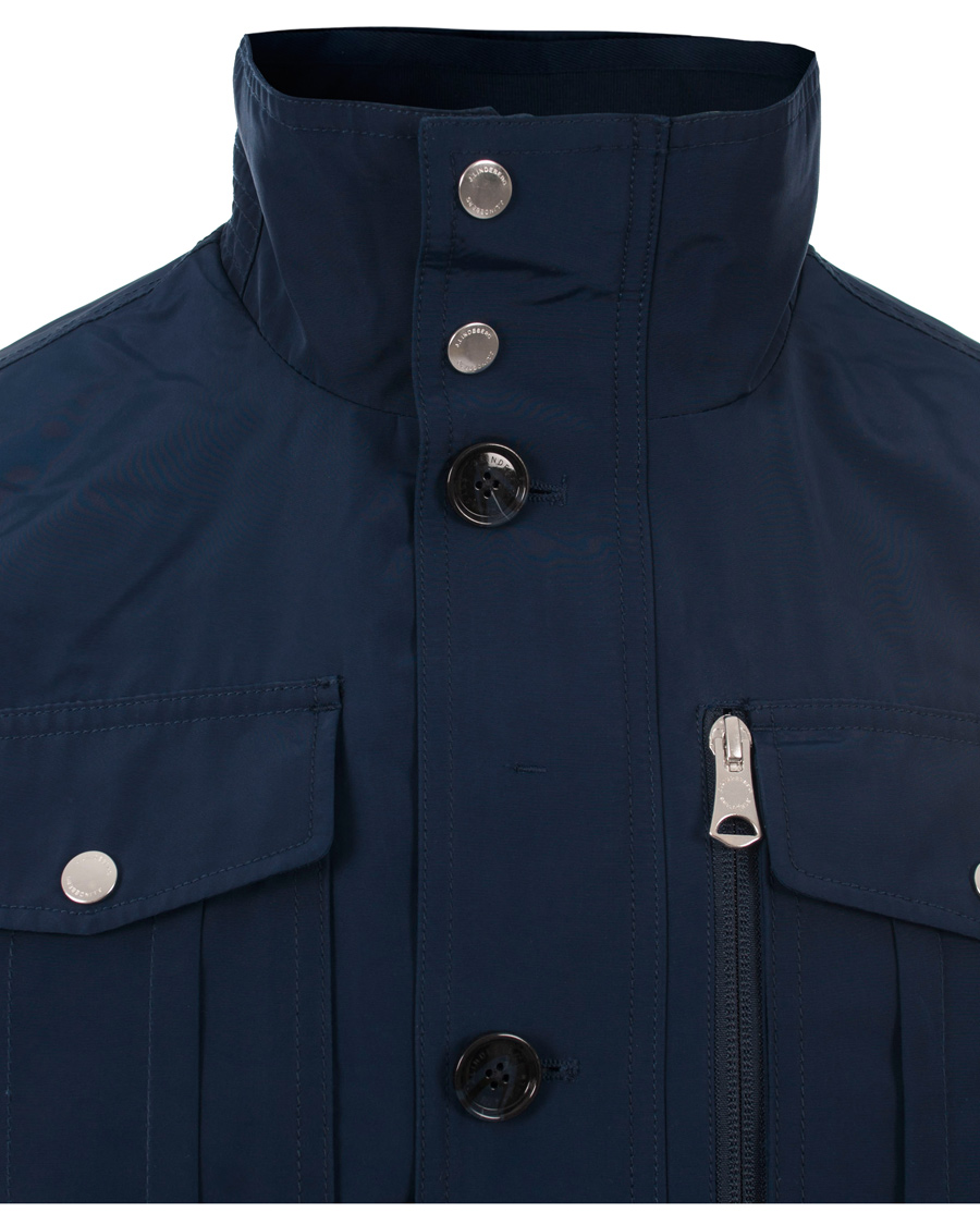 Herr | Jackor | J.Lindeberg | Bailey Structured Poly Jacket Dark Blue